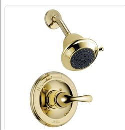 Delta Shower Trim Faucet Set Polished Brass
