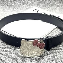 New Y2k Sanrio Hello Kitty Leather Belt