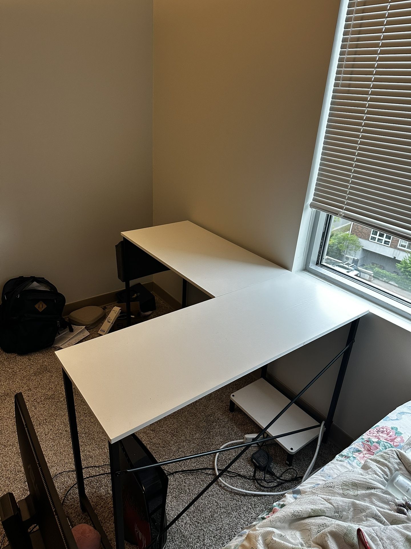 L Shaped Desk 50 Inch Corner Desks Work Table