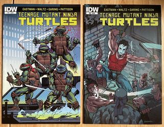 TMNT IDW Comic Issues #51 and #52