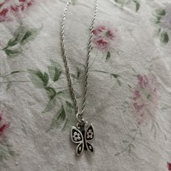 James Avery Butterfly Charm 50 For Charm 75 For Necklace 100 For Both .