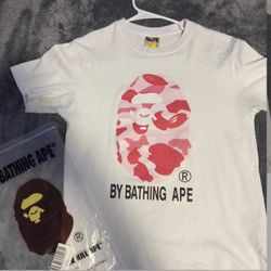 Bape shirts size xl