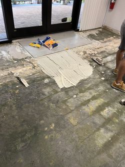 tile instalation