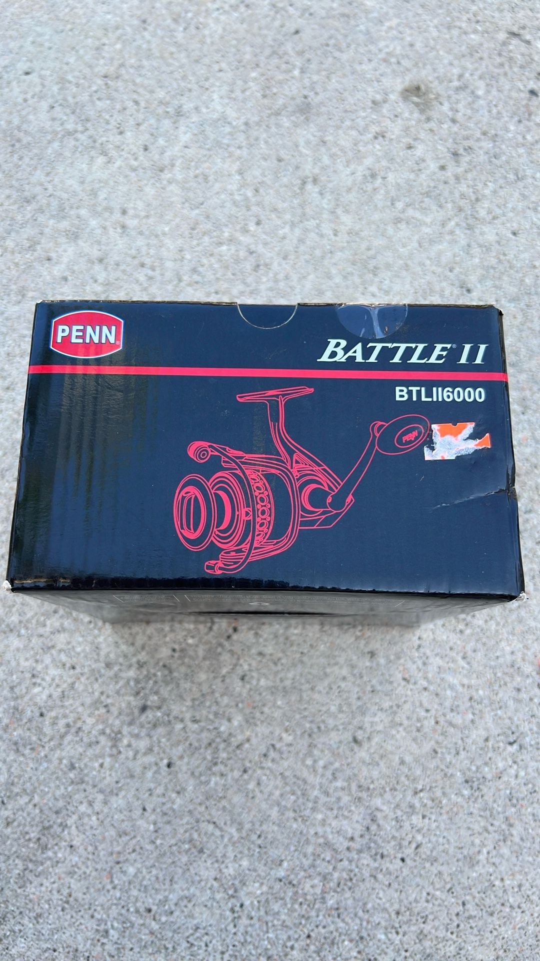 Penn Battle II Spinning Reel, 6000 Size Fishing Reel
