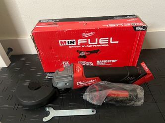Milwaukee M18 FUEL 18V Lithium-lon Brushless Cordless 4-1/2 in./ 5 in. Grinder with Variable Speed & Paddle Switch (Tool-Only)