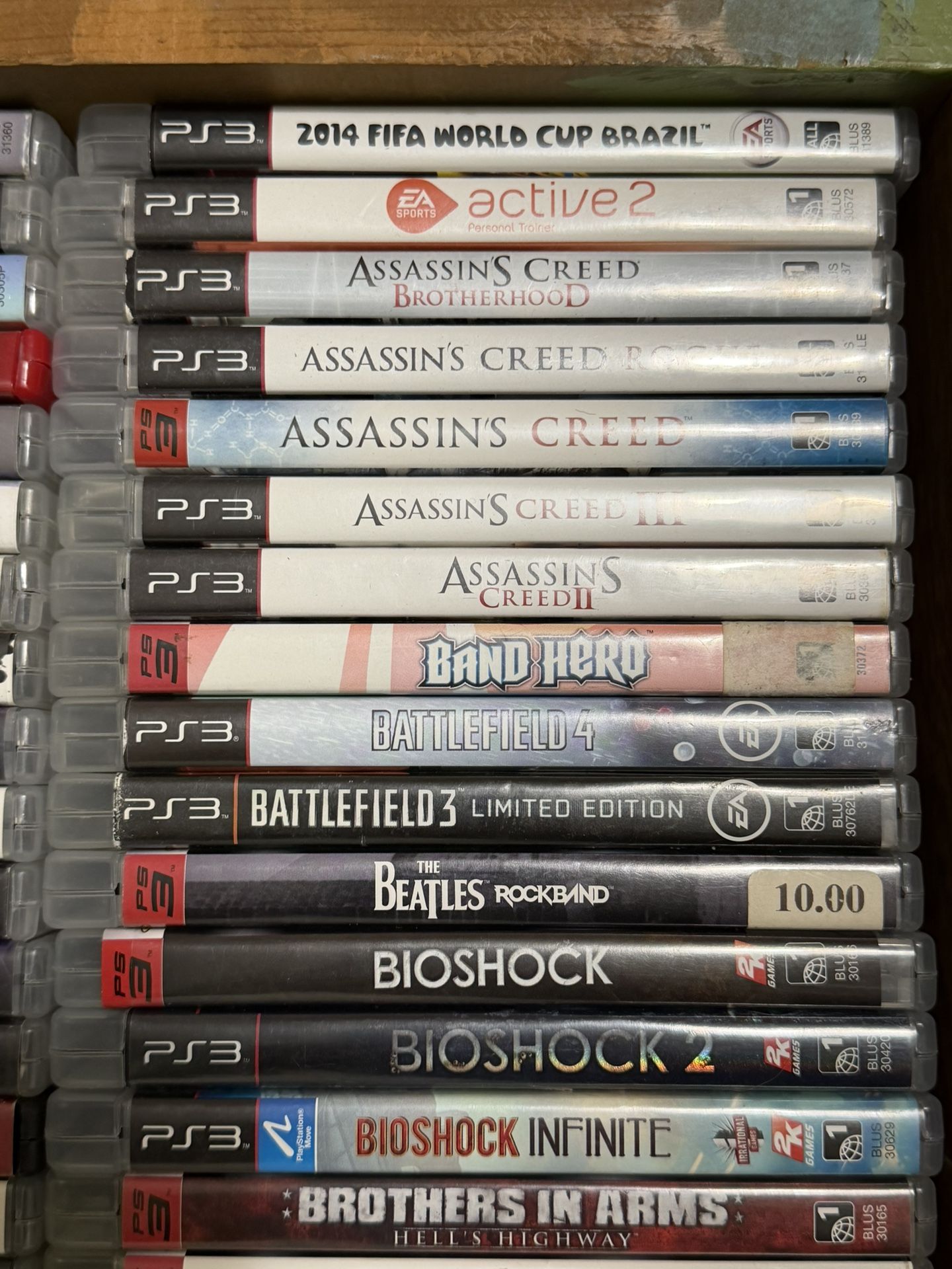 PlayStation 3 Games PS3 $10 Each