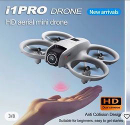 i1PRO Mini Drone with 180° Electric Adjustable 4K HD Camera WiFi LED Light Flow Rc Drone