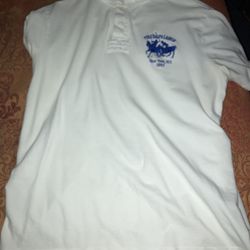 Ralph Lauren Polo Tee – White – XL – Custom Fit