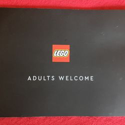 LEGO ADULTS WELCOME BROCHURE CATALOG BOOKLET 