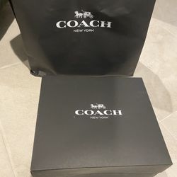 Coach Bag and Box 