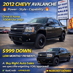 2012 CHEVY AVALANCHE LS