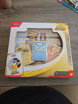 Pokémon 30th Celebration Poster Collection Box