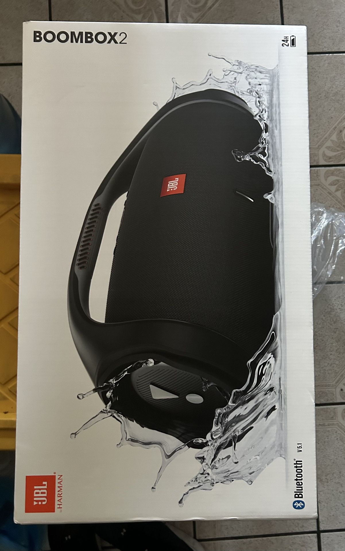 JBL Boombox 2 Portable Bluetooth Speaker Waterproof Massive Sound, NEW in box $300