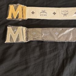 Mcm Belts , Black And White🔥