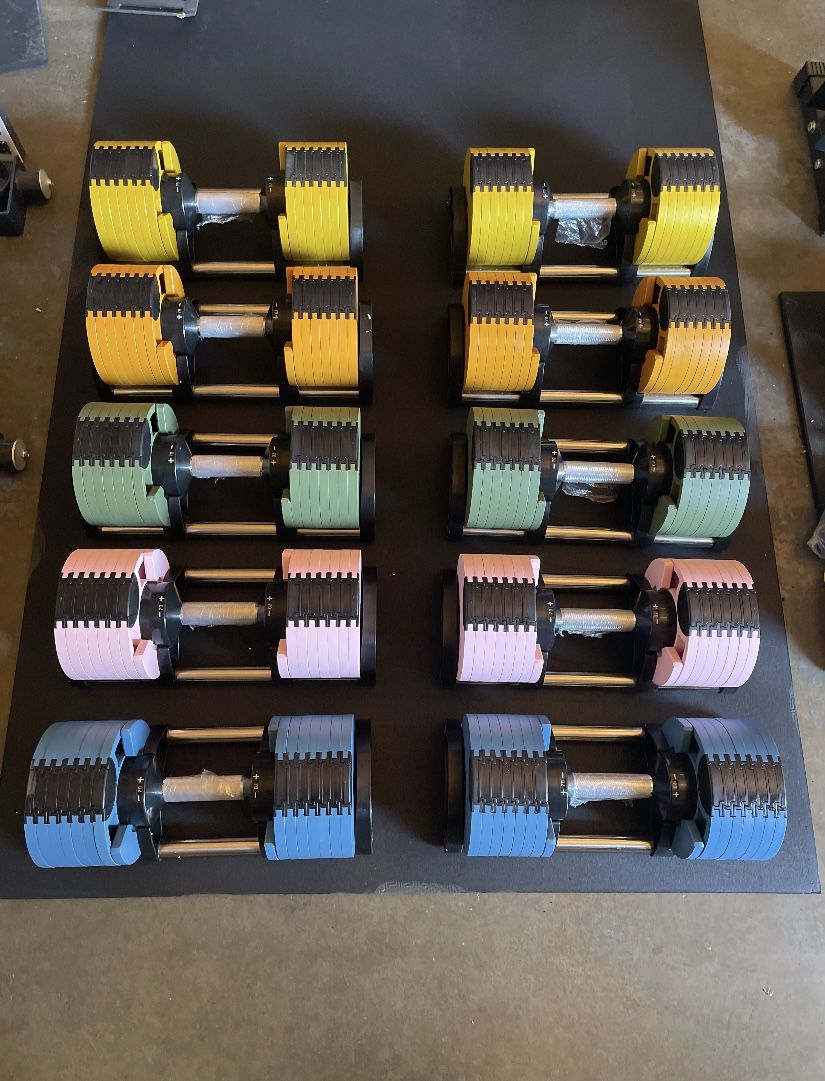 5-70 Adjustable Dumbbells