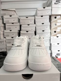 Nike Air Force 1 Low Triple White Sneakers