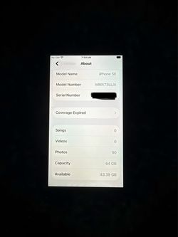 Unlocked iPhone SE 3 64GB