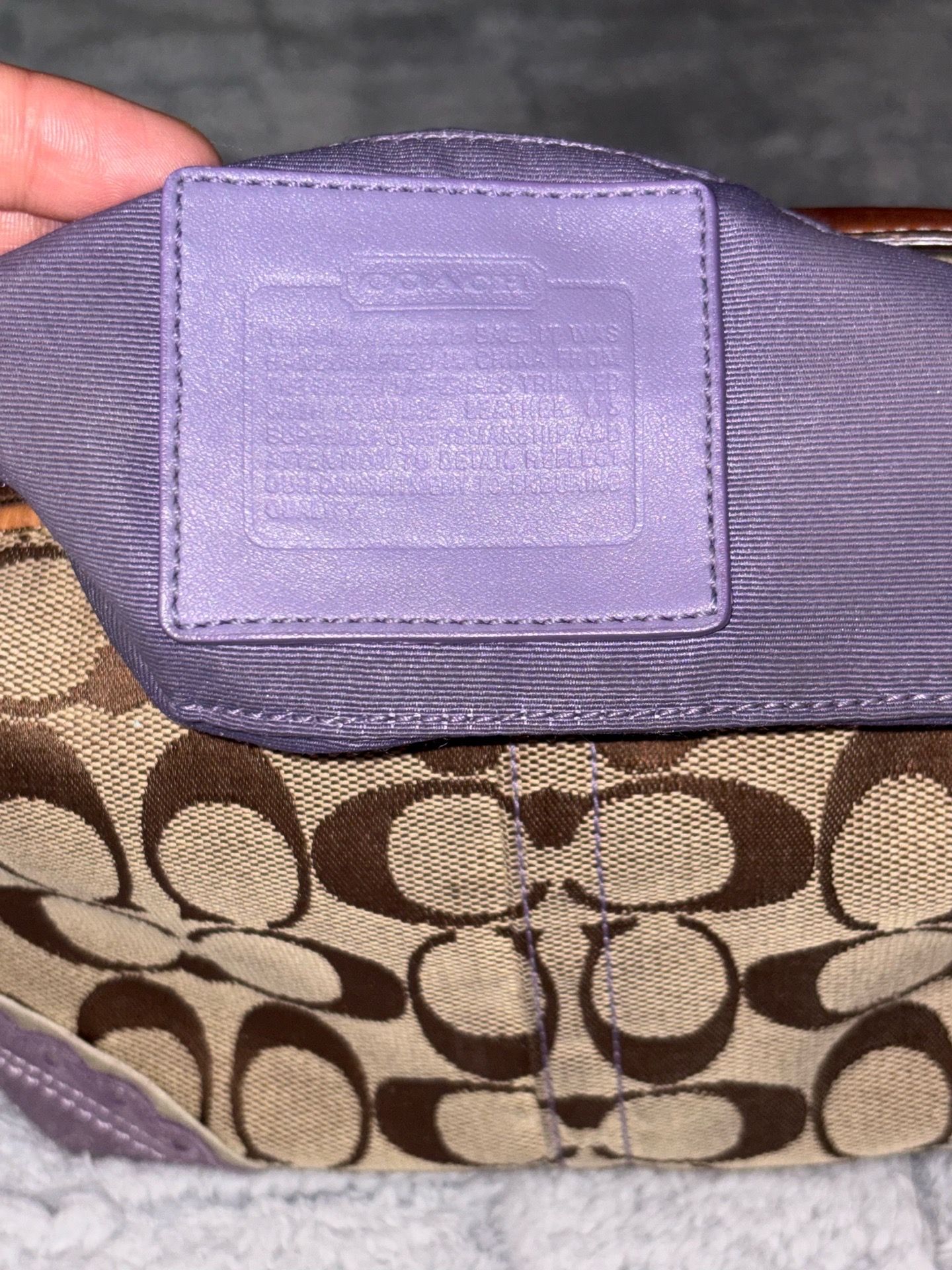 Coach mini bag