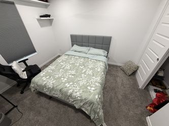 Queen Bedframe And Mattress