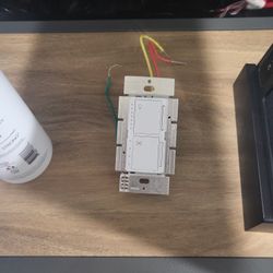 Lutron Maestro fan control and light dimmer