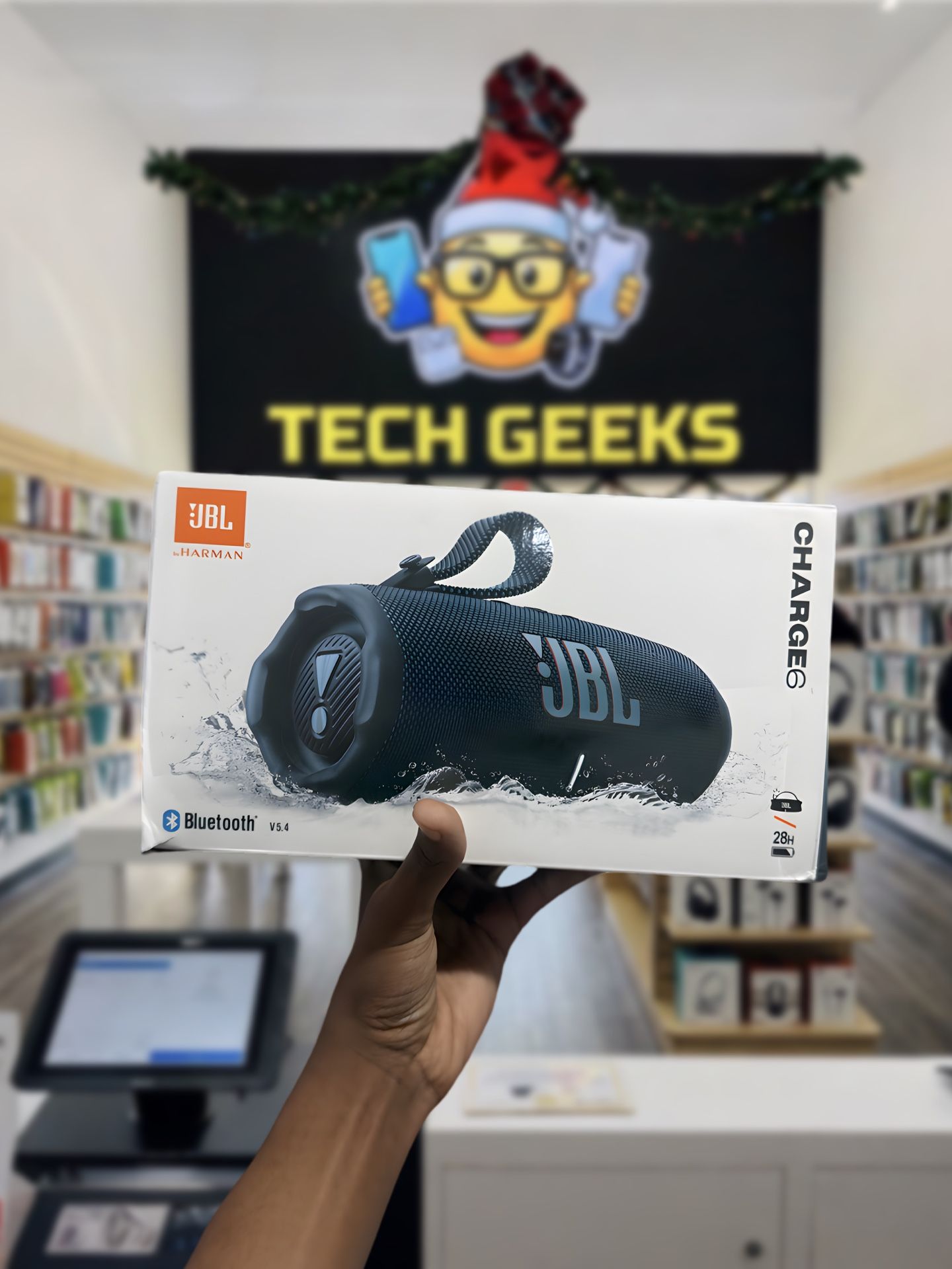 100% New & Certified JBL Charge 6 - Latest JBL Charge Model W Warranty