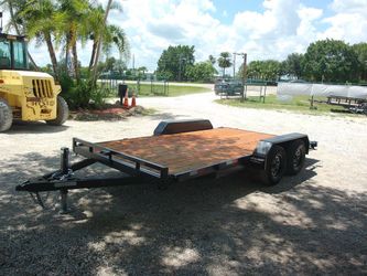 Worldwide 7 × 16 Car Hauler Trailer 7k