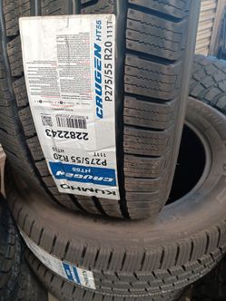 New set of tires 275 55 20