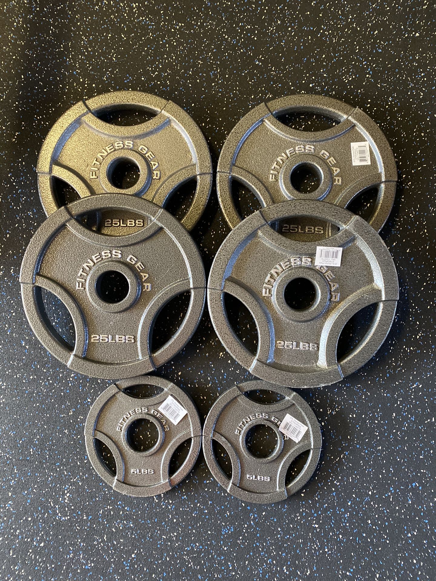 Weight plates set, home gym