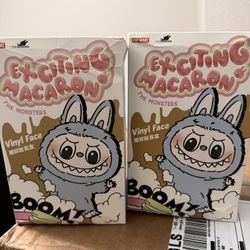 LABUBU Excited Macaron Never Open
