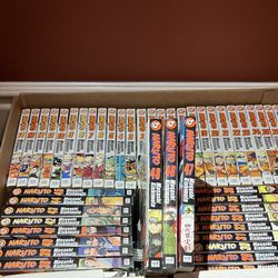 Naruto Manga Complete Set