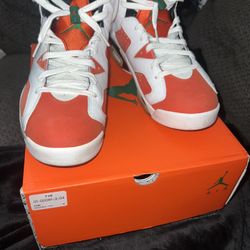 Air Jordan 6 Retro Gatorade Like Mike Size 11.5m Used