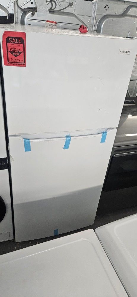 New Frigidaire Even Temp White Refrigerator