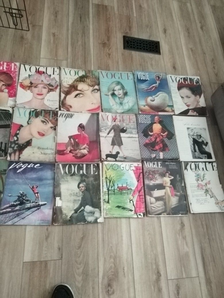 Old Vogue Magazines