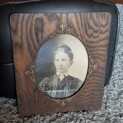 Antique Picture And Frame