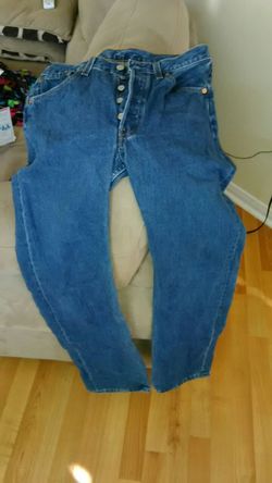 Like New Blue Levi Strauss 501 jeans waist 32 length 32