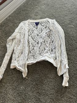 Disney Beauty And The Beast Lace Cover Up Girls Size S