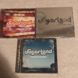 Set Of Three Sugarland Cds