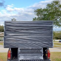 King Size New Thick Pillow Top Bed Can Deliver 