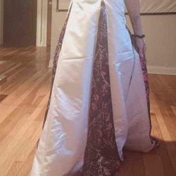 Camo Wedding Dress 