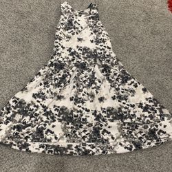 Dress- White & Black