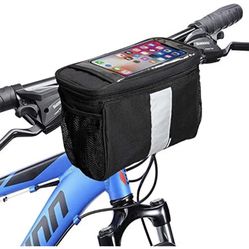 Bike Cooler With Phone Panel, Mesh Sides