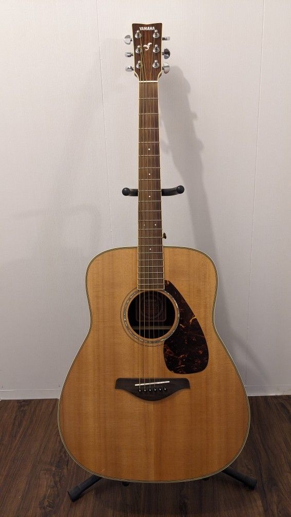 Yamaha Solid Top Acoustic Guitar