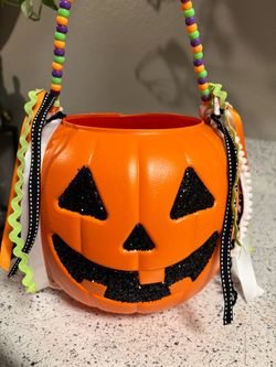 Halloween candy buckets
