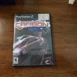 Need For Speed Carbon Ps2 