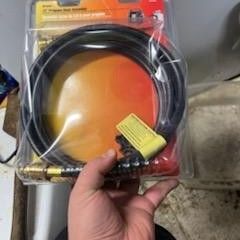 New 12ft Propane Hose For Tank To Acessories
