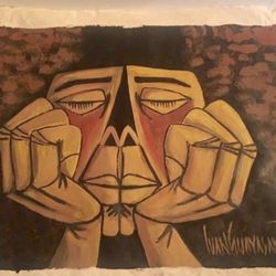 Art Piece (Original) I. Guayasamin