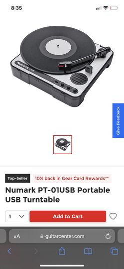 Numark Pt-01 Usb Turntable