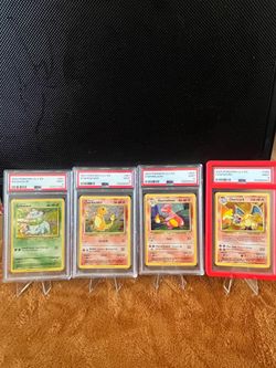 Graded Pokémon slabs