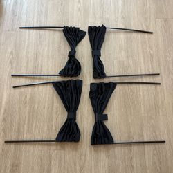 Window Curtains 4 Count