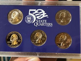 2006 U.S. Mint 50 State Quarters Proof Set w/ Box & COA